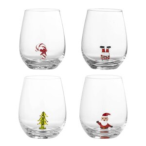 Bloomingville Misa drikkeglass 56 cl 4 stk jul