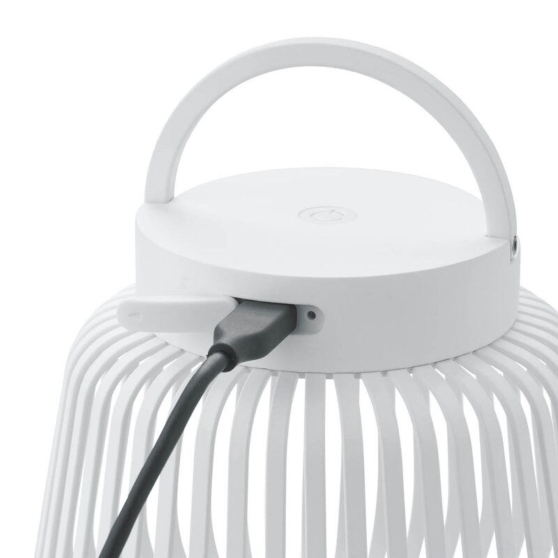 Blomus Lito LED lykt XS 13,5 cm 12 cm hvit