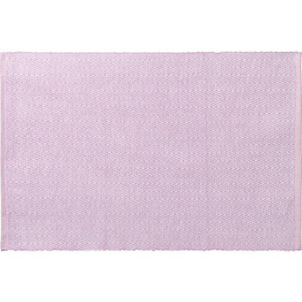 Lyngby Porcelæn Herringbone dekkebrikker 43x30 cm lilla