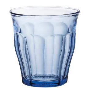 Duralex Picardie vannglass 20 cl 6 stk marin blå
