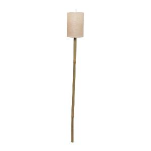 Broste Copenhagen Hage Fakkel lysfakkel 10x7 cm beige/bambus