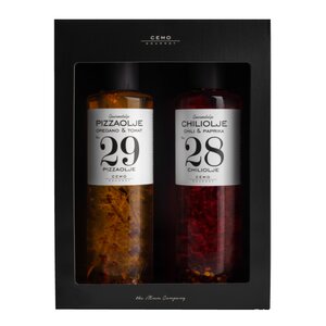 Cemo Gourmet gavesett pizza- og chiliolje