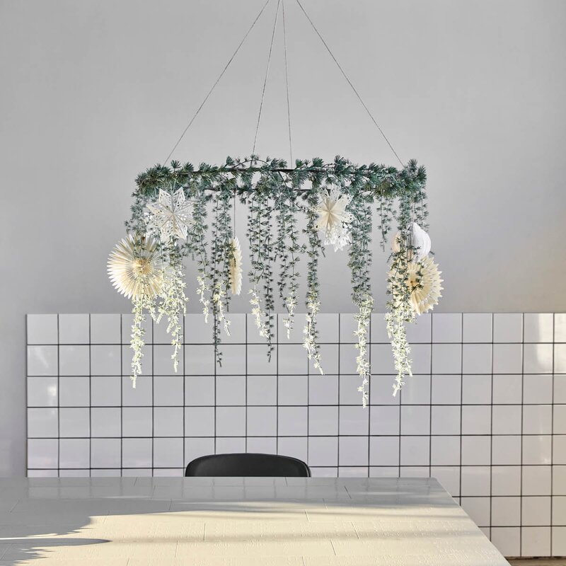 House Doctor Pine krans 81 cm grønn