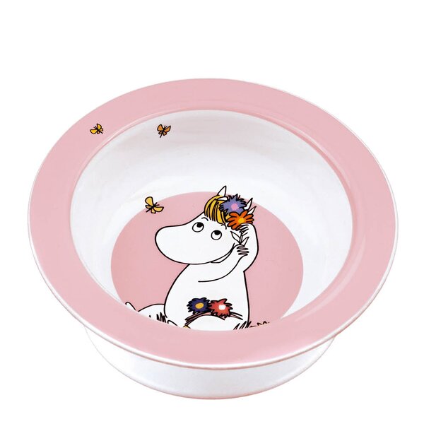 Rätt Start Mummi tallerken med sugekopp 15,5 cm Eng rosa