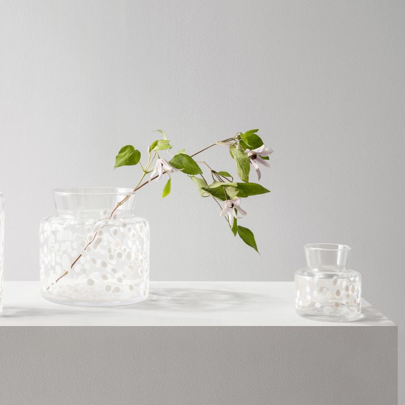 Kosta Boda Meadow vase 11,5 cm Vinter