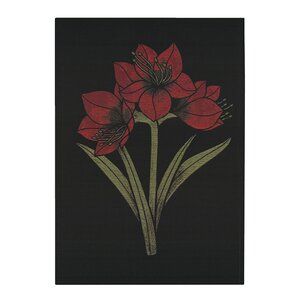 Ekelund Kapamaryllis håndkle 35x50 cm rød