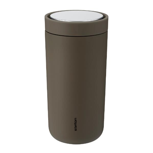 Stelton To Go Click kopp 40 cl soft bark