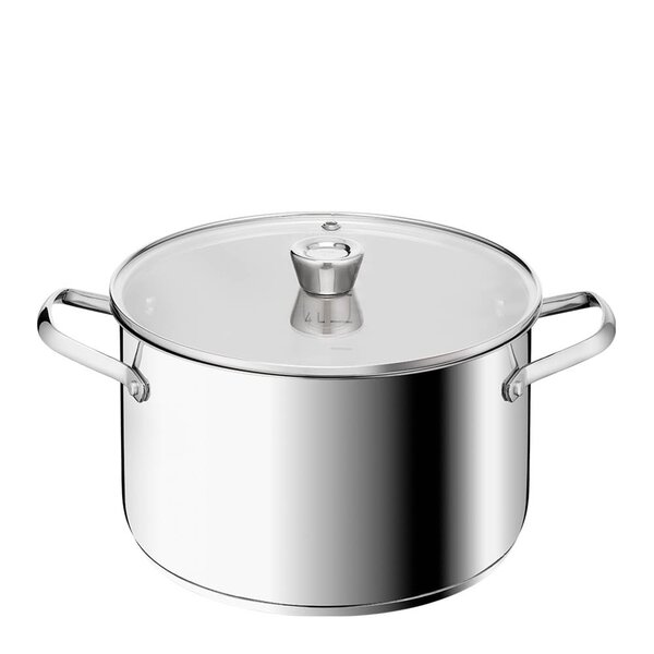 Tefal Emotion Plus SS Uncoated XL gryte med lokk 7,7 L