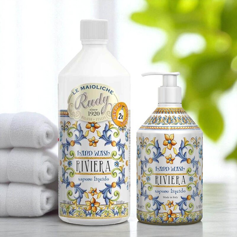 Rudy Profumi Maioliche refill håndsåpe 1L Riviera
