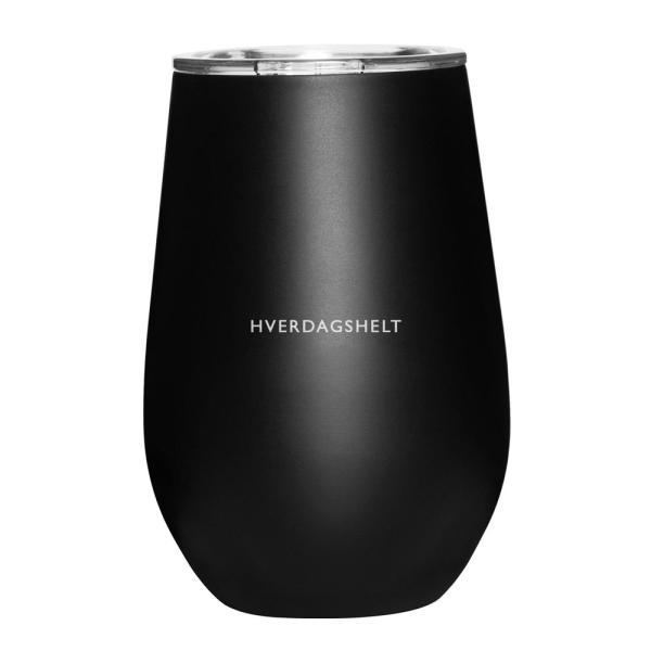 Pictureit – Termokopp HVERDAGSHELT 33 cl svart