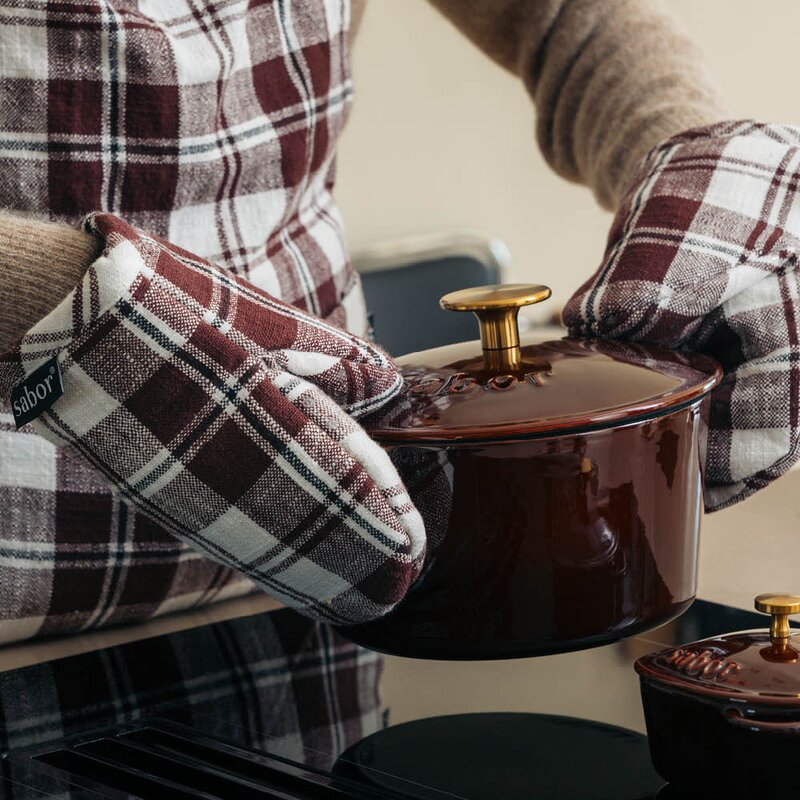Sabor Classic støpejernsgryte 2L Zinfandel Brass