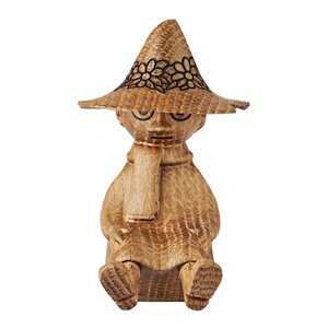 Moomin Mummi trefigur Snusmumriken 10 cm eik