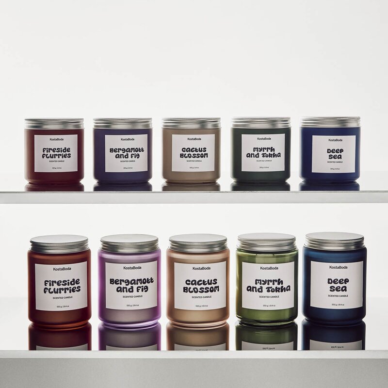 Kosta Boda Mind duftlys 10 cm Cactus Blossom