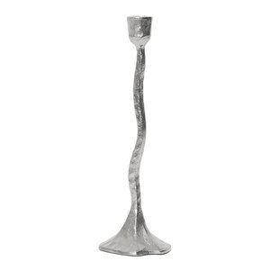 Broste Copenhagen Amy lysestake 9x31 cm sølv