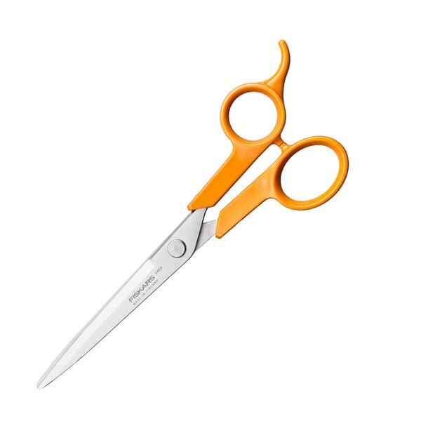 Fiskars Classic hårsaks 17 cm oransje
