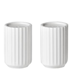 Lyngby Salt og pepper sett 6 cm hvit