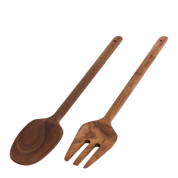 Satake Salatbestikk 33 cm 2 deler valnøtt