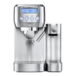 Caso Gourmet Latte espressomaskin sølv