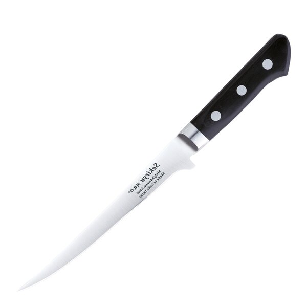 Sekiryu – Master filetkniv 18 cm 29,5 cm blank/svart