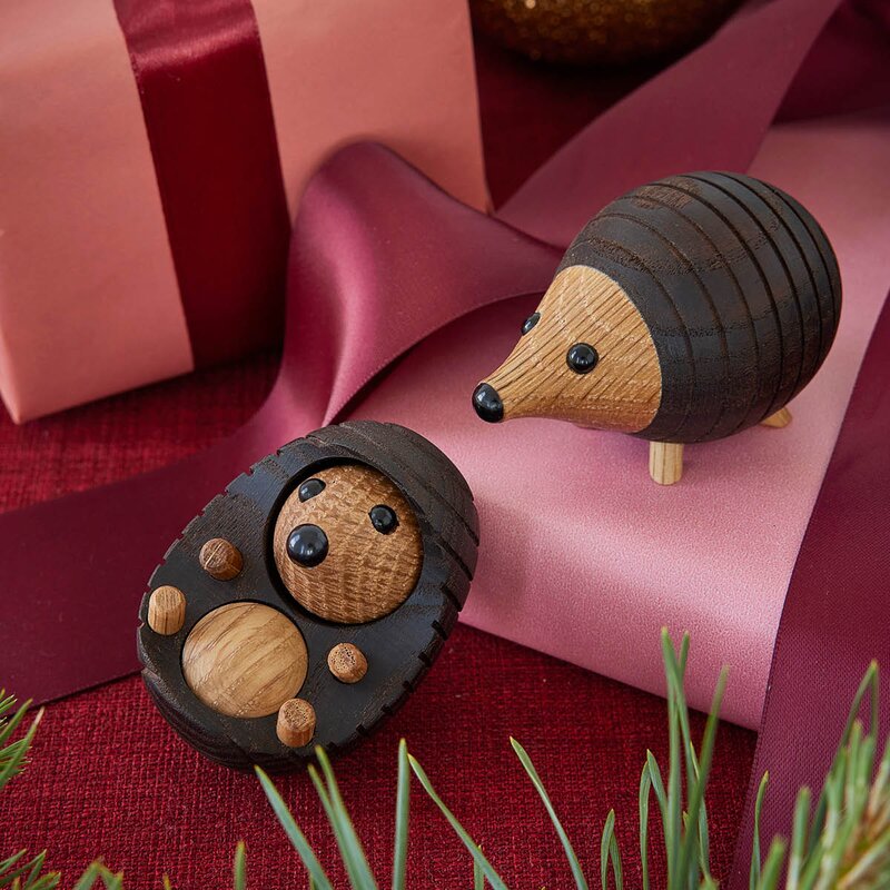 Spring Copenhagen Spike Pinnsvin trefigur 4 cm termoask