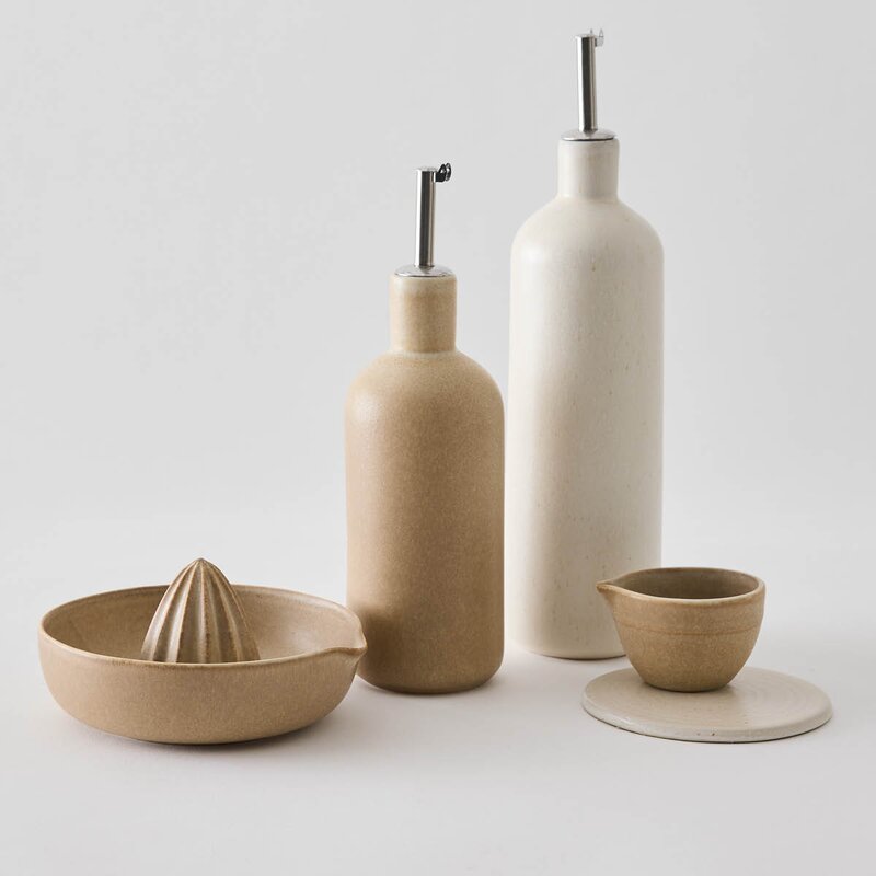 Tell Me More Palermo oljeflaske liten 50 cl sand