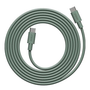 Avolt Cable 1 USB-C til USB-C kabel 2 m Oak Green