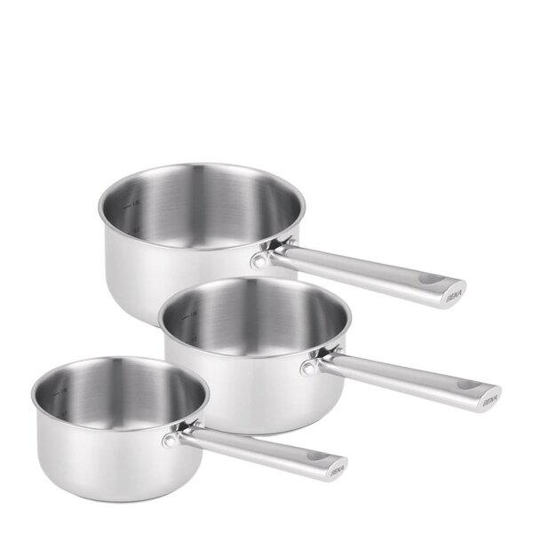 Beka Cicla kasserollesett 3 deler stål