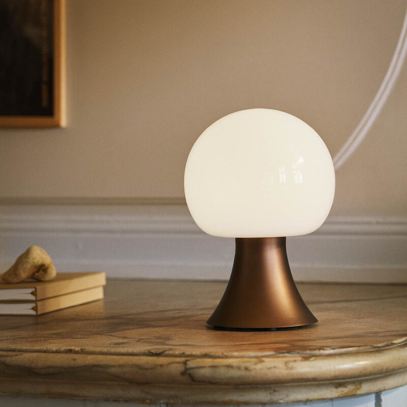 Holmegaard Noor LED-lampe 23 cm brun
