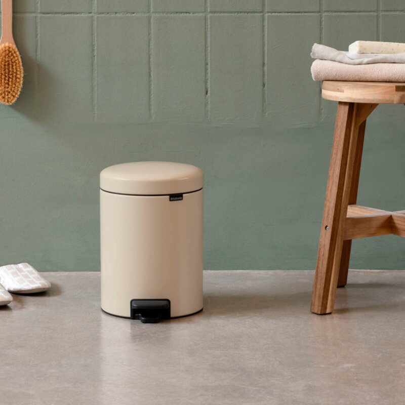 Brabantia NewIcon pedalbøtte 3L soft beige