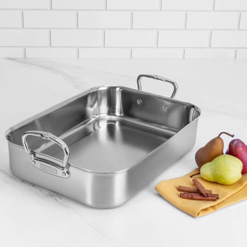 Hestan Provisions Classic ildfast form med rist 35,5x29 cm stål