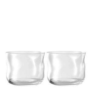 Paveau Swirl tumbler glass small 24 cl 2 stk Mist