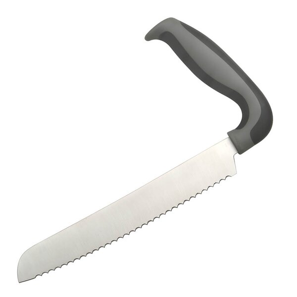 Aanonsen Brødkniv ergonomisk 27 cm svart/stål