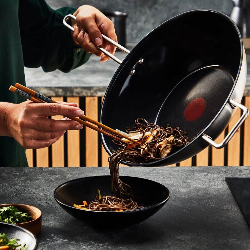 Tefal Nordica wokpanne 28 cm keramisk