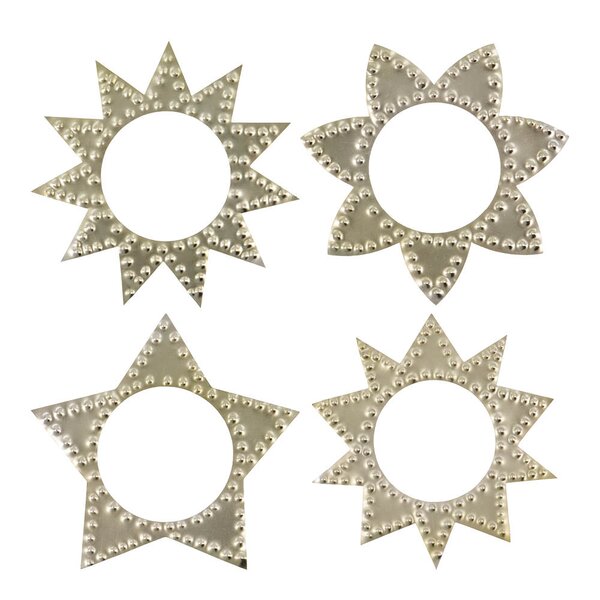 House Doctor Ring serviettringer 4 stk antikk champagnesølv