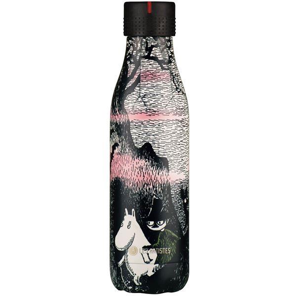 Les Artistes Bottle Up Mummi termoflaske 0,5L svart/hvit