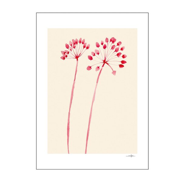 Poster & Frame – The Poster Club x Ana Frois poster 50×70 cm flowers 02