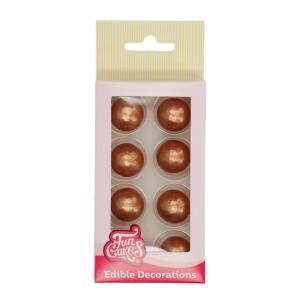 Funcakes Sjokoladekuler kobber