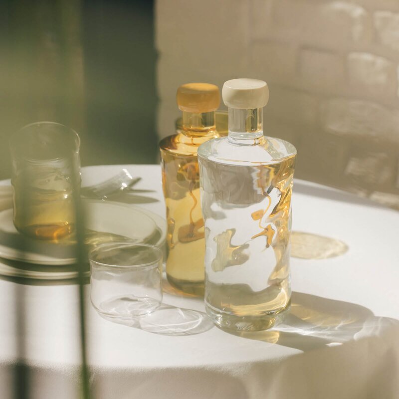 Paveau Swirl flaske medium 0,75L Wave