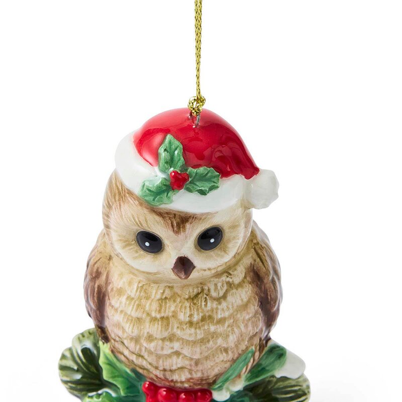 Spode Christmas Tree juletrepynt Owl