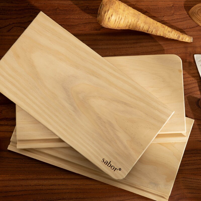 Sabor Trevig skjærefjøl 37x37 cm 2 deler accoya