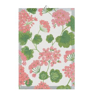 Ekelund Pelargonia håndkle 35x50 cm rosa