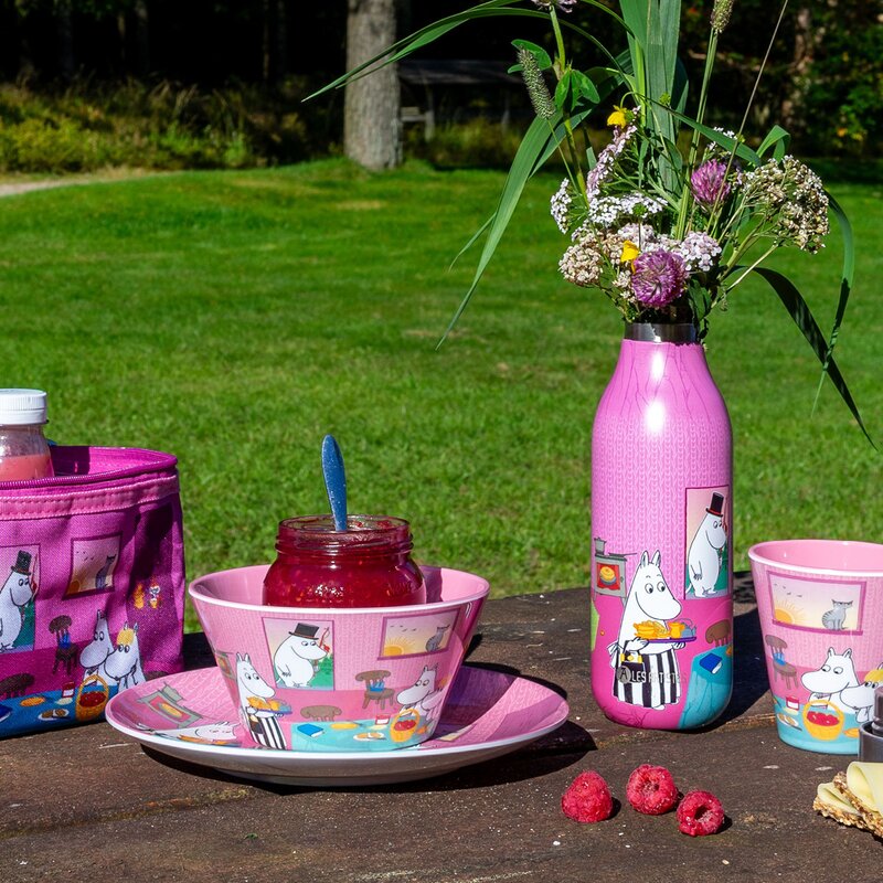 Les Artistes Bottle Up mummi termoflaske 0,5L tea time rosa