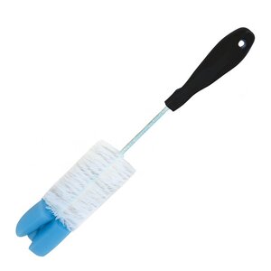 Aanonsen Flaskebørste med svamp 40x5 cm hvit