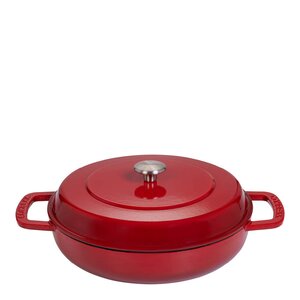 Combekk Braiser støpejernsgryte 28 cm 5L cherry
