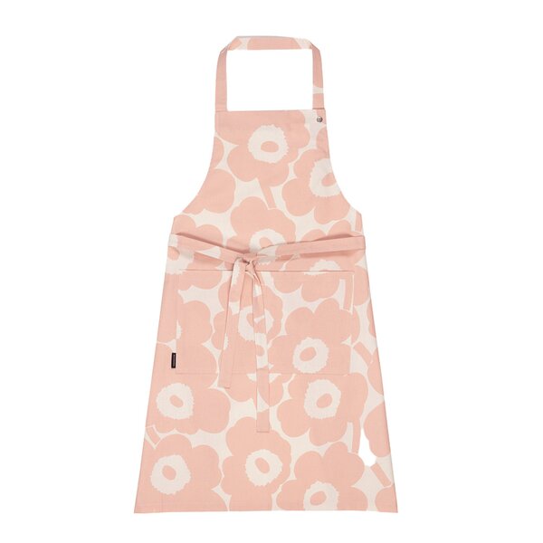 Marimekko – Pieni Unikko forkle peach