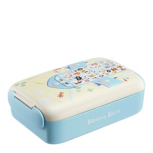 Modern House Bukkene Bruse lunsjboks 0,9L tegneserie gul/blå