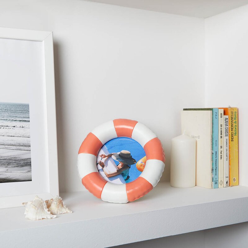 Balvi Floats fotoramme 17,2 cm rød/hvit