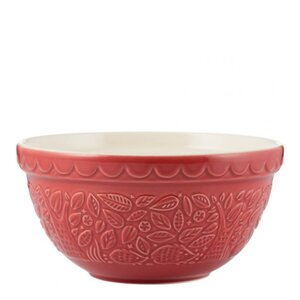 Mason Cash In The Forest blandeskål S30 1,1L Pinnsvin rød