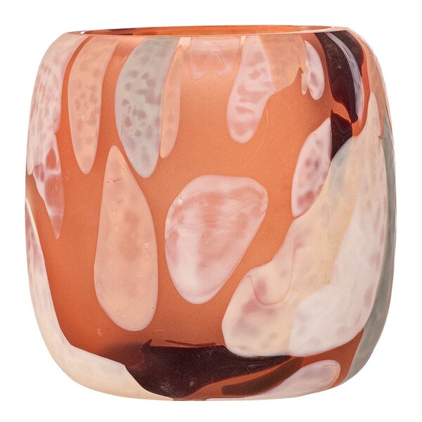 Bloomingville Lyslykt Karan 9x9,5 cm rosa