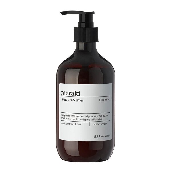 Meraki Pure Basic hånd- og kroppslotion 490 ml